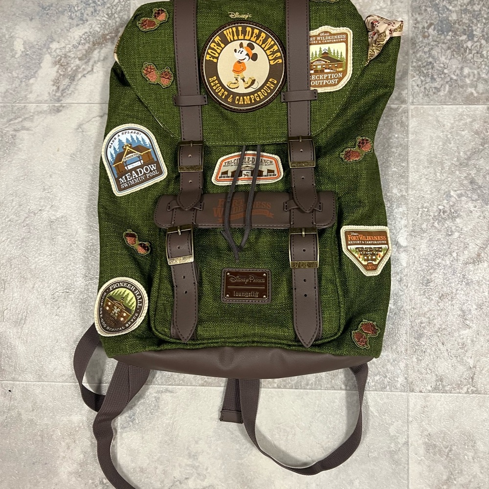 Fort Wilderness Disney Parks Loungefly backpack